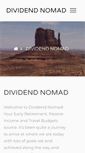 Mobile Screenshot of dividendnomad.com